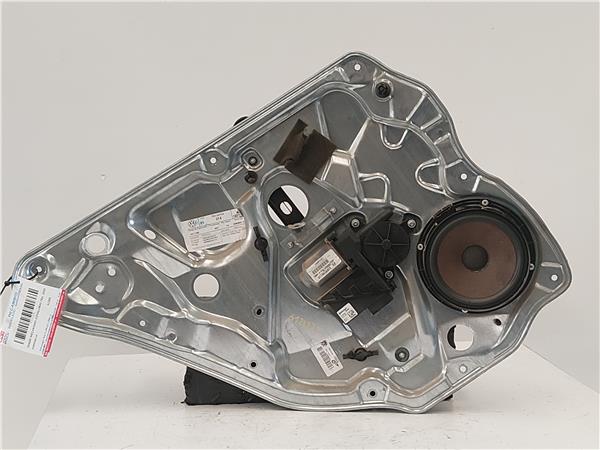MECANISMO ELEVALUNAS TRA. IZDO. Volkswagen polo iv (9n1)(11.2001->) 1.4 16V BBZ 6Q0954811A ROJO Izquierdas izquierdos motor Traseras traseros GRY