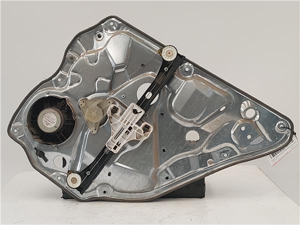 MECANISMO ELEVALUNAS TRA. IZDO. Volkswagen polo iv (9n1)(11.2001->) 1.4 16V BBZ 6Q0954811A ROJO Izquierdas izquierdos motor Traseras traseros GRY - Imagen 2