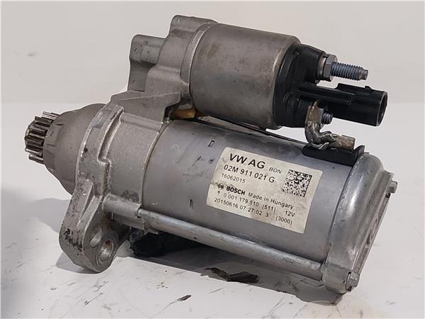 MOTOR ARRANQUE Volkswagen polo v (6r1)(06.2009->) 1.0 - #Prov# CHY - #Prov# CHYPROV 02M911021G 2M911021G BLANCO de QAE - Imagen 2