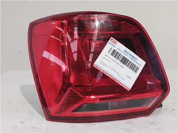 PILOTO TRA. IZDO. Volkswagen polo v (6r1)(06.2009->) 1.0 - #Prov# CHY - #Prov# CHYPROV 6C0945095F BLANCO Bombilla Faro Izquierdo Lámpara lateral Luz Trasero QAE
