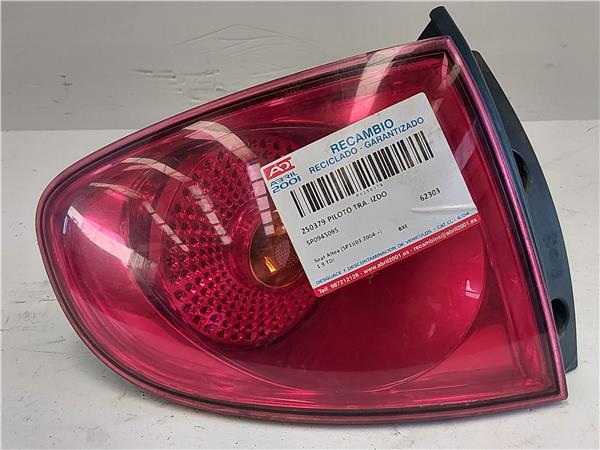 PILOTO TRA. IZDO. Seat altea (5p1)(03.2004->) 1.9 TDI BXE 5P0945095 GRIS Bombilla Faro Izquierdo Lámpara lateral Luz Trasero JCX