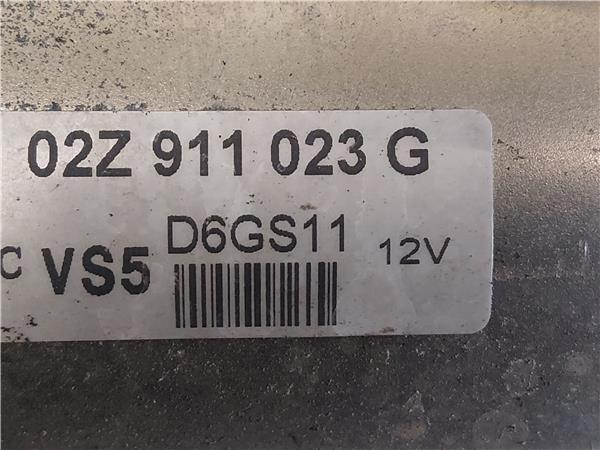 MOTOR ARRANQUE Volkswagen golf v (1k1)(2003->) 1.4 TSI BMY D6GS11 NEGRO de JXP - Imagen 3