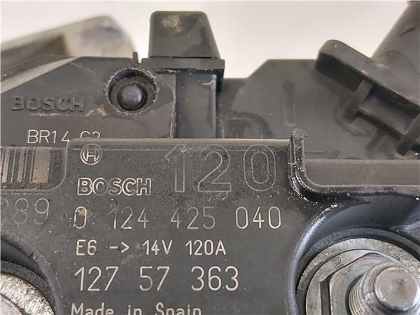 ALTERNADOR Saab 9-3 berlina (2003->) 1,8t B207E 0124425040 124425040 AZUL generador - Imagen 3