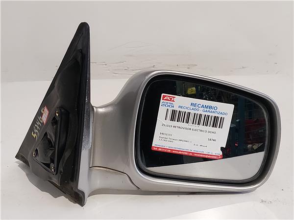 RETROVISOR ELECTRICO DCHO. Hyundai terracan (hp)(2001->) 2.9 CRDi 4WD D J3 - #Prov# DJ3PROV E4012155 GRIS Derecho Espejo