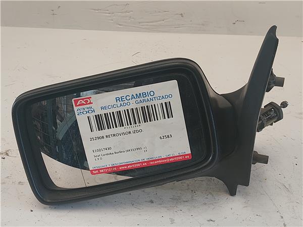 RETROVISOR IZDO. Seat cordoba berlina (6k2)(11.1993->) 1.9 D 1Y E10217430 GRANATE Espejo Izquierdo