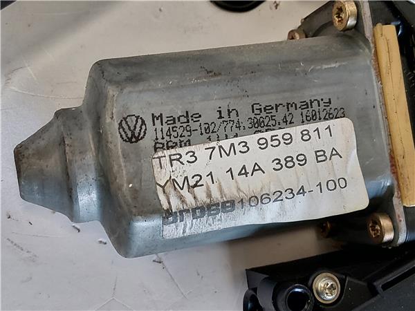 MECANISMO ELEVALUNAS TRA. IZDO. Seat alhambra (7v8)(01.1996->) 1.9 TDI AUY 7M3959811 AZUL Izquierdas izquierdos motor Traseras traseros EHH - Imagen 3
