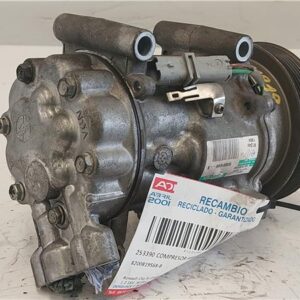 COMPRESOR AIRE ACOND. Renault clio iii (2005->) 1.2 16V  Hi-Flex D4F 742 D4F742 8200819568-B 8200819568B NEGRO    Acondicionado
