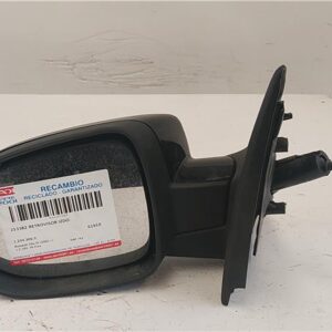 RETROVISOR IZDO. Renault clio iii (2005->) 1.2 16V  Hi-Flex D4F 742 D4F742 1.244.306.0 12443060 NEGRO    Espejo Izquierdo