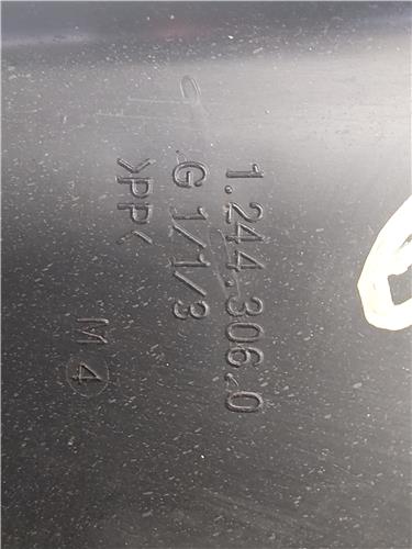 RETROVISOR IZDO. Renault clio iii (2005->) 1.2 16V Hi-Flex D4F 742 D4F742 1.244.306.0 12443060 NEGRO Espejo Izquierdo - Imagen 3