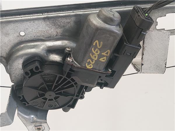 MECANISMO ELEVALUNAS DEL. DCHO. Renault scenic ii (jm)(2003->) 1.5 dCi (JM02, JM13) D/ K9K F7 - #Prov# DK9KF7PROV 400749K granate Delanteras delanteros Derechas derechos motor - Imagen 2
