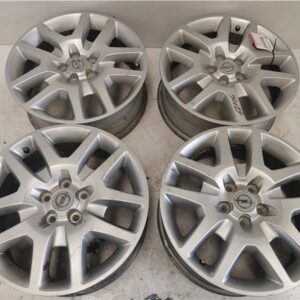 CONJUNTO DE 4 LLANTAS ALUMINIO Opel antara (2006->) 2.2 Selective [2,2 Ltr. - 120 kW CDTI CAT (A 22 DM / LNQ)] Z 22 D1 - #Prov# Z22D1PROV 18X7J BLANCO