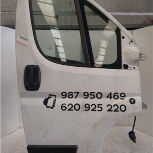 PUERTA DEL. DCHA. Peugeot boxer (328/330/333) furgón bat.3000mm (2007->) 2.0 96 KW - #Prov# AH03 - #Prov# AH03PROV BLANCO    Delanteras delanteros Derechas derechos