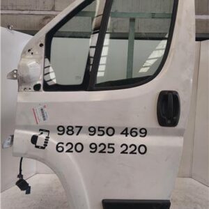 PUERTA DEL. IZDA. Peugeot boxer (328/330/333) furgón bat.3000mm (2007->) 2.0 96 KW - #Prov# AH03 - #Prov# AH03PROV BLANCO    Delantera Izquierda