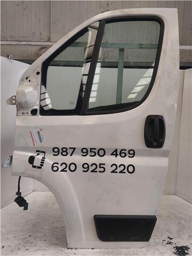 PUERTA DEL. IZDA. Peugeot boxer (328/330/333) furgón bat.3000mm (2007->) 2.0 96 KW - #Prov# AH03 - #Prov# AH03PROV BLANCO Delantera Izquierda