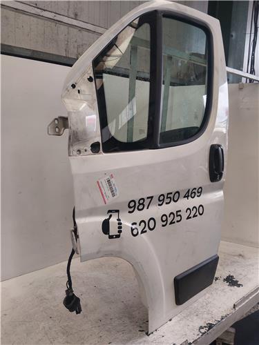 PUERTA DEL. IZDA. Peugeot boxer (328/330/333) furgón bat.3000mm (2007->) 2.0 96 KW - #Prov# AH03 - #Prov# AH03PROV BLANCO Delantera Izquierda - Imagen 2