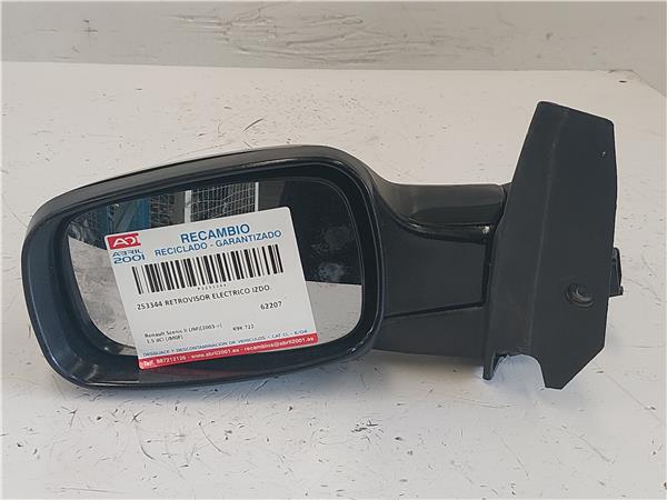 RETROVISOR ELECTRICO IZDO. Renault scenic ii (jm)(2003->) 1.5 dCi (JM0F) K9K 722 K9K722 NEGRO Espejo Izquierdo