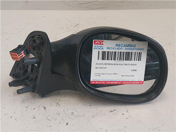 RETROVISOR ELECTRICO DCHO. Citroen xsara picasso (1999->) 1.6 HDi 9HX (DV6ATED4) 9HX(DV6ATED4) 96570955XT GRIS Derecho Espejo