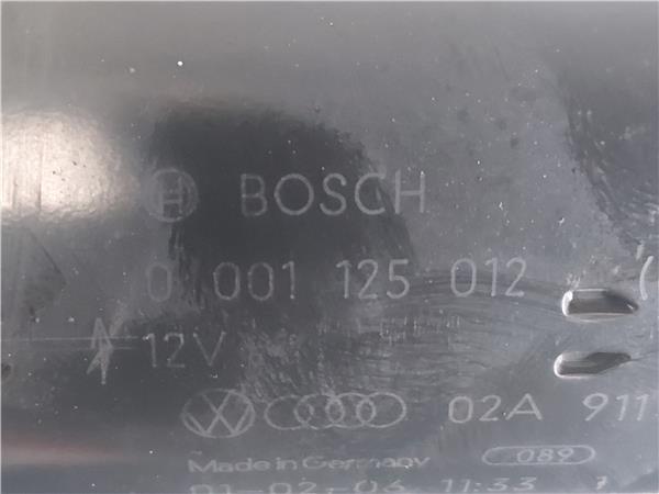 MOTOR ARRANQUE Volkswagen polo iv (9n1)(11.2001->) 1.4 TDI AMF 0001125012 1125012 GRIS de - Imagen 3