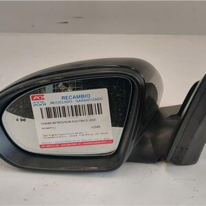 RETROVISOR ELECTRICO IZDO. Opel insignia b sports tourer (04.2017->) 2.0 Excellence [2,0 Ltr. - 125 kW 16V CDTI] D 20 DTH opt. LFS - #Prov# D20DTHOPTLFSPROV 39186971U NEGRO    Espejo Izquierdo