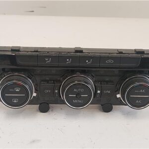 MANDOS CLIMATIZADOR Volkswagen golf vii (5g1/be1)(09.2012->) 1.6 BlueMotion [1,6 Ltr. - 81 kW 16V TDI DPF] CXXB - #Prov# CXXBPROV 5G0907044BK NEGRO    acondicionado aire calefaccion RTD