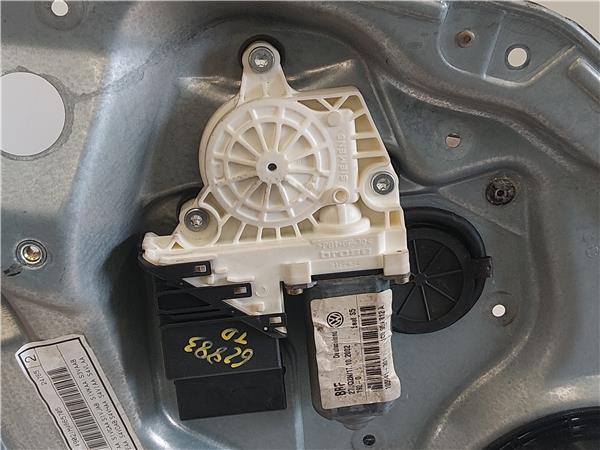 MECANISMO ELEVALUNAS TRA. DCHO. Seat leon (1m1)(11.1999->) 1.9 TDI ASV 1C0959812A ROJO Derechas derechos motor Traseras traseros - Imagen 2