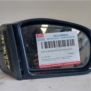 RETROVISOR ELECTRICO DCHO. Mercedes-Benz clase e (bm 211) berlina (01.2002->) 2.7 E 270 CDI (211.016) [2,7 Ltr. - 130 kW CDI CAT] OM 647.961 OM647961 41-3133-420 413133420 AZUL    Derecho Espejo