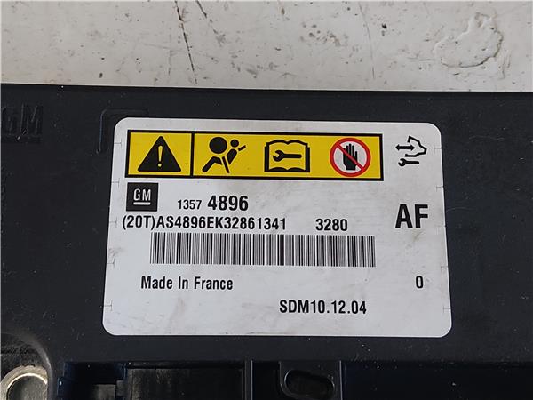 KIT AIRBAG Opel astra j 2.0 CDTI A 20 DTH A20DTH BLANCO - Imagen 5