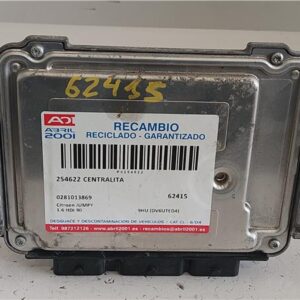 CENTRALITA Citroen jumpy 1.6 HDi 90 9HU (DV6UTED4) 9HU(DV6UTED4) 0281013869 281013869 BLANCO uce
