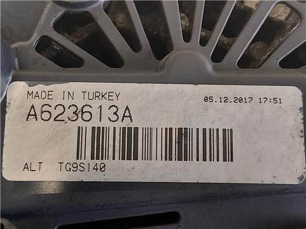 ALTERNADOR Fiat iii fiorino (225)(2008->) 1.3 D Multijet 199 A2.000 199A2000 A623613A AMARILLO generador - Imagen 3