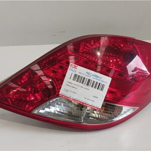 PILOTO TRA. DCHO. Peugeot 207 (2006->) 1.6 HDi 9HX (DV6ATED4) 9HX(DV6ATED4) 9686565980-00 968656598000 GRIS ANTRACITA Bombilla Derecha derecho Faro Lámpara Luz Trasera trasero