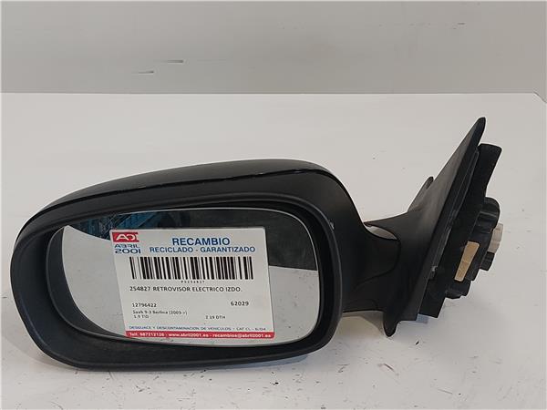 RETROVISOR ELECTRICO IZDO. Saab 9-3 berlina (2003->) 1.9 TiD Z 19 DTH Z19DTH 12796422 GRIS Espejo Izquierdo