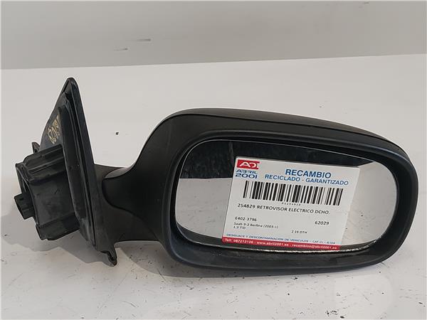 RETROVISOR ELECTRICO DCHO. Saab 9-3 berlina (2003->) 1.9 TiD Z 19 DTH Z19DTH E402-3796 E4023796 GRIS Derecho Espejo