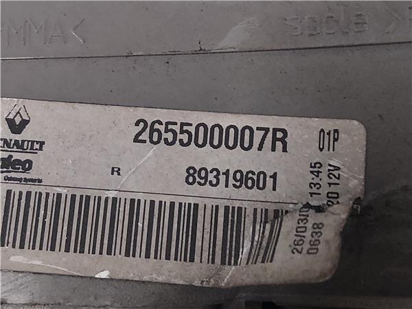 PILOTO TRA. DCHO. Renault megane iii fastback (bz0_) 1.5 dCi K9K 832 - #Prov# K9K832PROV 265500007R NEGRO Bombilla Derecha derecho Faro Lámpara Luz Trasera trasero - Imagen 3