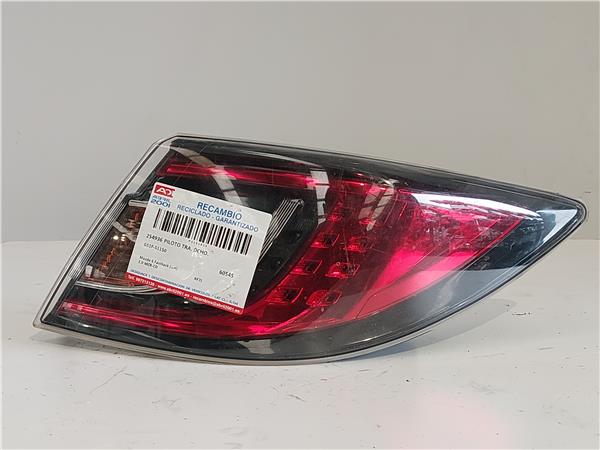 PILOTO TRA. DCHO. Mazda 6 fastback (gh) 2.0 MZR-CD RF7J GS1F-51150 GS1F51150 GRIS Bombilla Derecha derecho Faro Lámpara Luz Trasera trasero