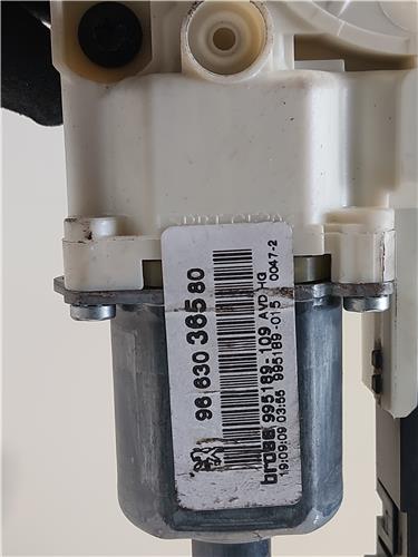 MECANISMO ELEVALUNAS DEL. DCHO. Peugeot 407 (2004->) 1.6 HDi 110 D-9HZ - #Prov# D9HZPROV 9663036580 NEGRO Delanteras delanteros Derechas derechos motor - Imagen 3