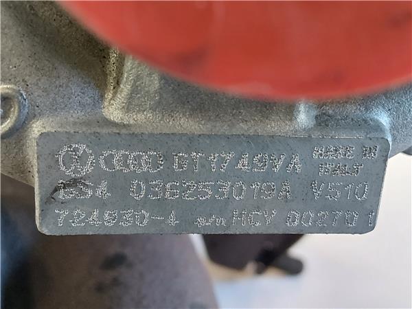 TURBO Seat altea (5p1)(03.2004->) 2.0 TDI 16V BKD GT1749VA GRIS compresor TURBOCOMPRESOR GRF - Imagen 3
