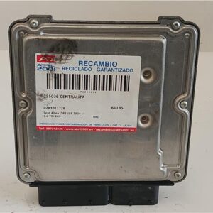 CENTRALITA Seat altea (5p1)(03.2004->) 2.0 TDI 16V BKD 0281011728 281011728 GRIS    uce GRF