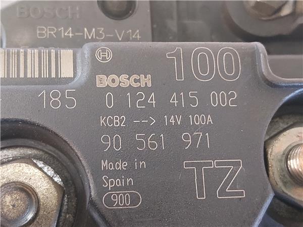 ALTERNADOR Opel corsa c (2000->) 1.4 Z 14 XE Z14XE 0124415002 124415002 VERDE generador - Imagen 3