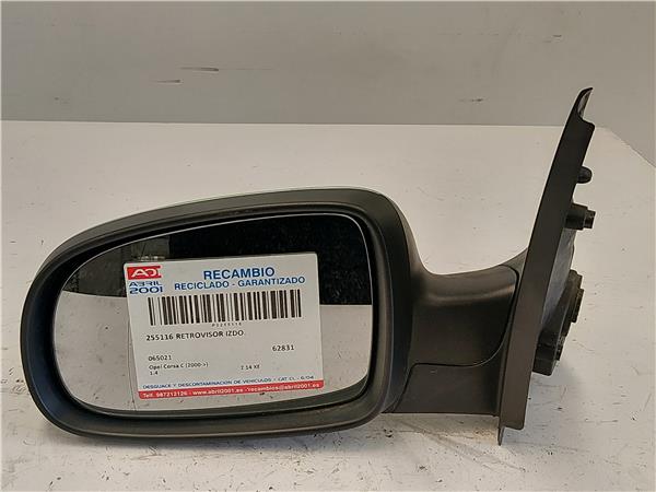 RETROVISOR IZDO. Opel corsa c (2000->) 1.4 Z 14 XE Z14XE 065021 65021 VERDE Espejo Izquierdo