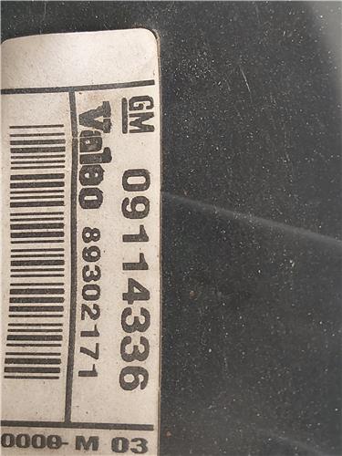 PILOTO TRA. IZDO. Opel corsa c (2000->) 1.4 Z 14 XE Z14XE 09114336 9114336 VERDE Bombilla Faro Izquierdo Lámpara lateral Luz Trasero - Imagen 3