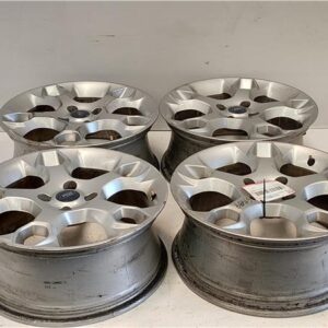 CONJUNTO DE 4 LLANTAS ALUMINIO Ford fiesta vi 1.6 TDCi HHJD 7X17-H2-ET47.5 7X17H2ET475 ROJO