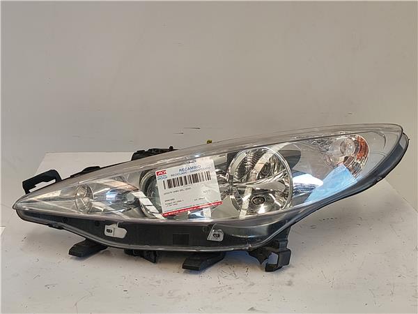 FARO DEL. IZDO. Peugeot 207 (2006->) 1.6 16V Turbo 5FX - #Prov# 5FXPROV 89901099 ROJO Bombillas Delanteras delanteros Izquierdas izquierdos Lámparas luces Luz Pilotos