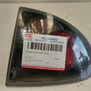 PILOTO TRA. DCHO. Seat leon (1m1)(11.1999->) 1.6 16 V BCB E-110613 E110613 AMARILLO Bombilla Derecha derecho Faro Lámpara Luz Trasera trasero