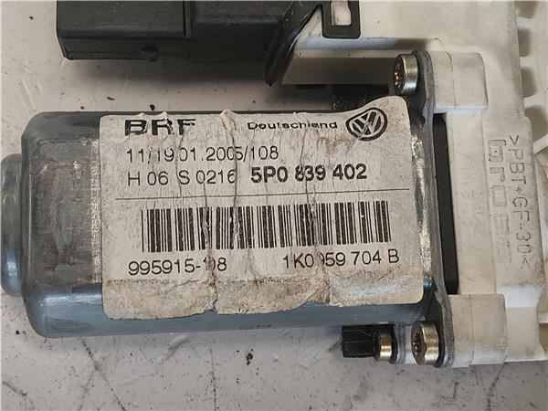 MECANISMO ELEVALUNAS TRA. DCHO. Seat altea (5p1)(03.2004->) 1.9 TDI BJB 1K0959704B GRIS Derechas derechos motor Traseras traseros - Imagen 3