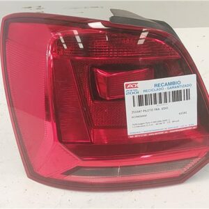 PILOTO TRA. IZDO. Volkswagen polo v (6r1)(06.2009->) 1.2 Advance [1,2 Ltr. - 66 kW TSI] CJZ - #Prov# CJZPROV 6C0945095F ROJO    Bombilla Faro Izquierdo Lámpara lateral Luz Trasero PED