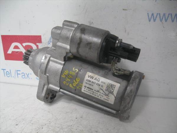 MOTOR ARRANQUE Volkswagen polo v (6r1)(06.2009->) 1.2 TSI (90 CV) - #Prov# CJZ - #Prov# CJZPROV BOSCH/0001179512 BOSCH0001179512 BLANCO de - Imagen 2
