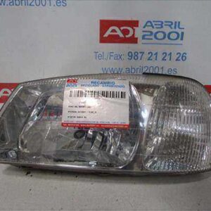 FARO DEL. IZDO. Hyundai accent (lc)(2000->) 1.3 G4E-A G4EA BLANCO    Bombillas Delanteras delanteros Izquierdas izquierdos Lámparas luces Luz Pilotos