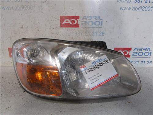 FARO DEL. DCHO Kia cerato (ld)(2004->) 1.6 CRDi D4FB NEGRO Bombillas delanteras Delanteros Derechas Derechos Lámparas luces Luz piloto Pilotos - Imagen 2