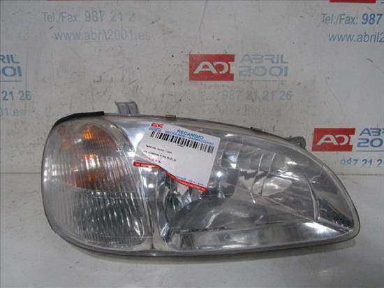 FARO DEL. DCHO Kia carnival ii (fl)(2001->) 2.9 TD D/ J3 - #Prov# DJ3PROV GRIS Bombillas delanteras Delanteros Derechas Derechos Lámparas luces Luz piloto Pilotos