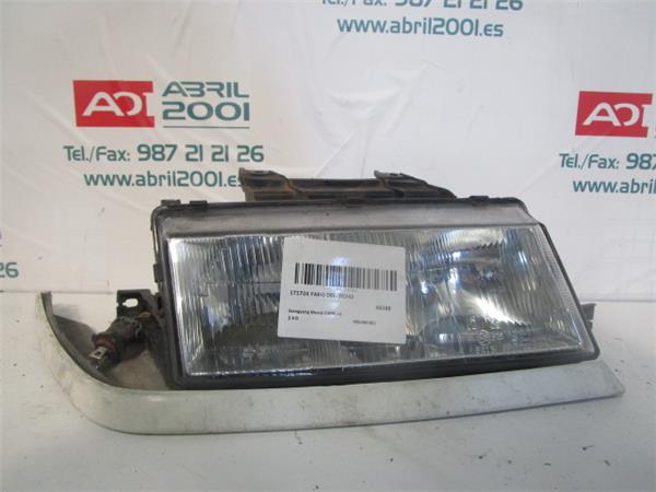 FARO DEL. DCHO Ssangyong musso (01.1996->) 2.9 D MB-OM 662 MBOM662 BLANCO Bombillas delanteras Delanteros Derechas Derechos Lámparas luces Luz piloto Pilotos